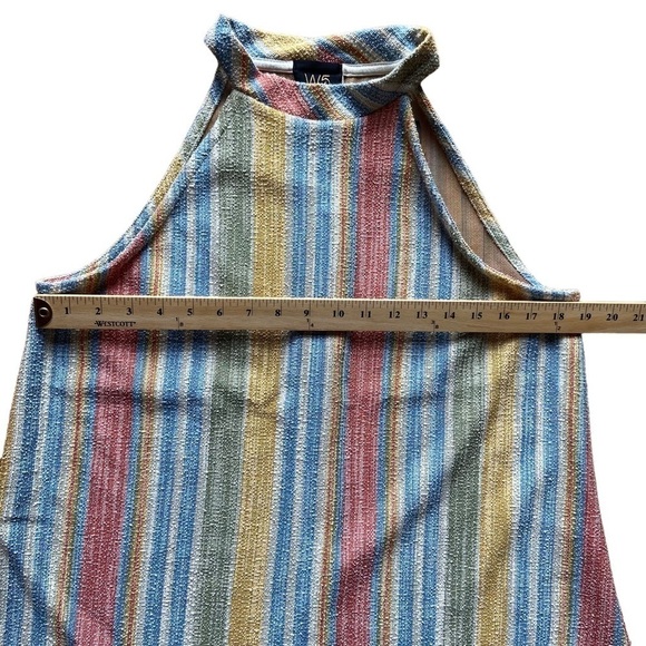 Anthropologie W5 Sleeveless Halter Top Multicolor NWT - Picture 5 of 9
